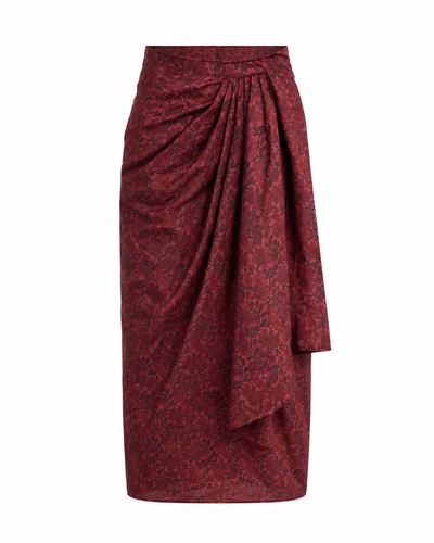 Костюм шёлковый Crimson Darbar 2